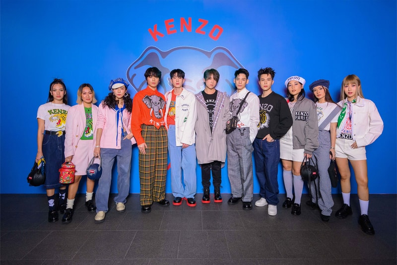 走進 KENZO 新加坡全新「Varsity Jungle」系列活動現場