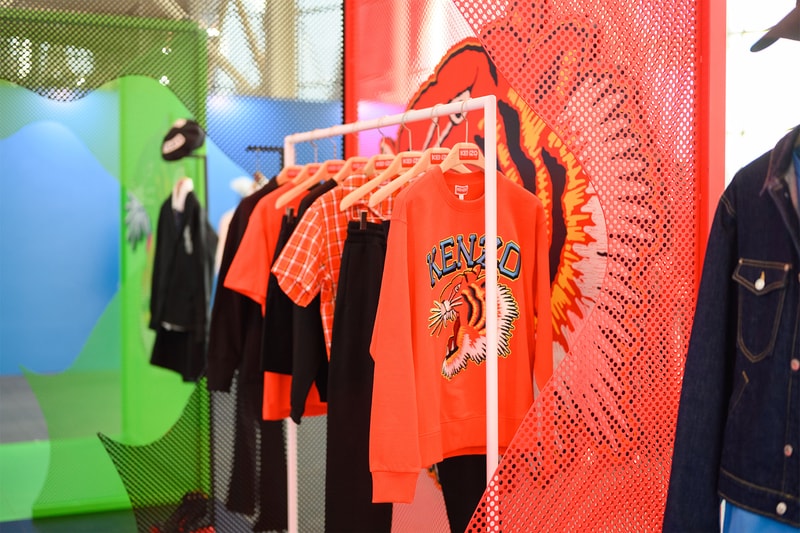 走進 KENZO 新加坡全新「Varsity Jungle」系列活動現場