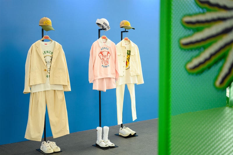 走進 KENZO 新加坡全新「Varsity Jungle」系列活動現場