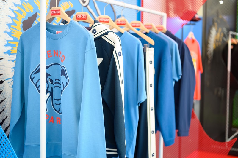走進 KENZO 新加坡全新「Varsity Jungle」系列活動現場