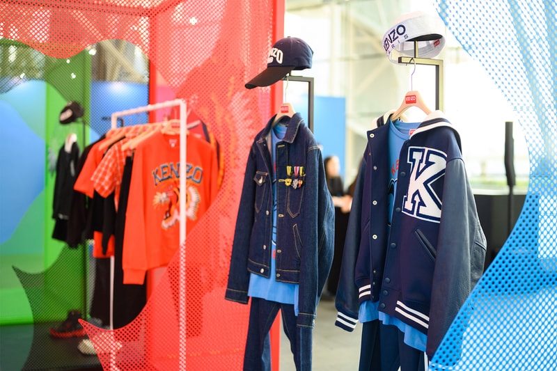 走進 KENZO 新加坡全新「Varsity Jungle」系列活動現場
