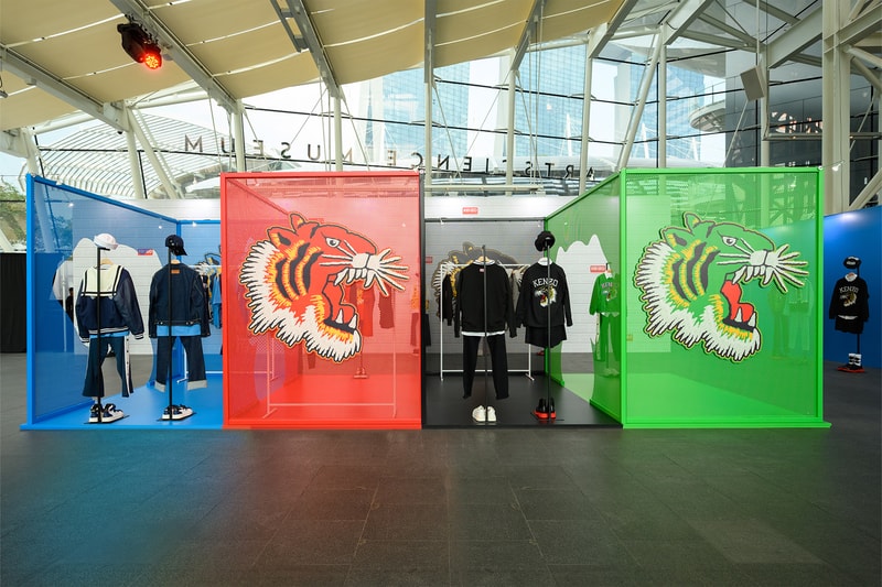 走進 KENZO 新加坡全新「Varsity Jungle」系列活動現場