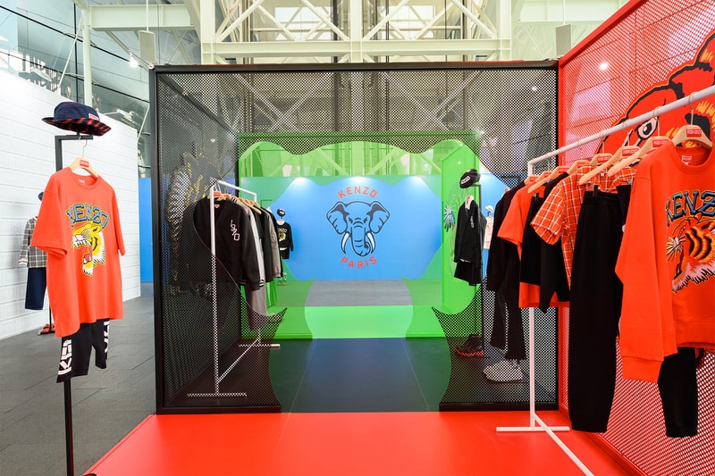 走進 KENZO 新加坡全新「Varsity Jungle」系列活動現場
