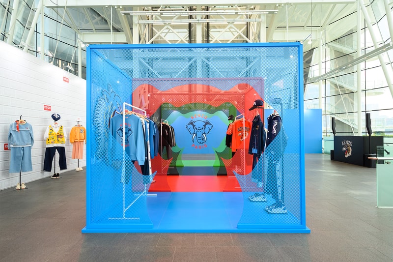 走進 KENZO 新加坡全新「Varsity Jungle」系列活動現場