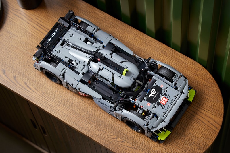 LEGO Technic 推出 Peugeot 9X8 混合動力超跑全新積木模型