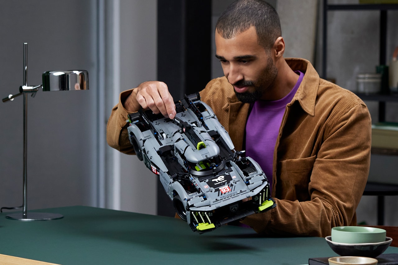LEGO Technic 推出 Peugeot 9X8 混合動力超跑全新積木模型