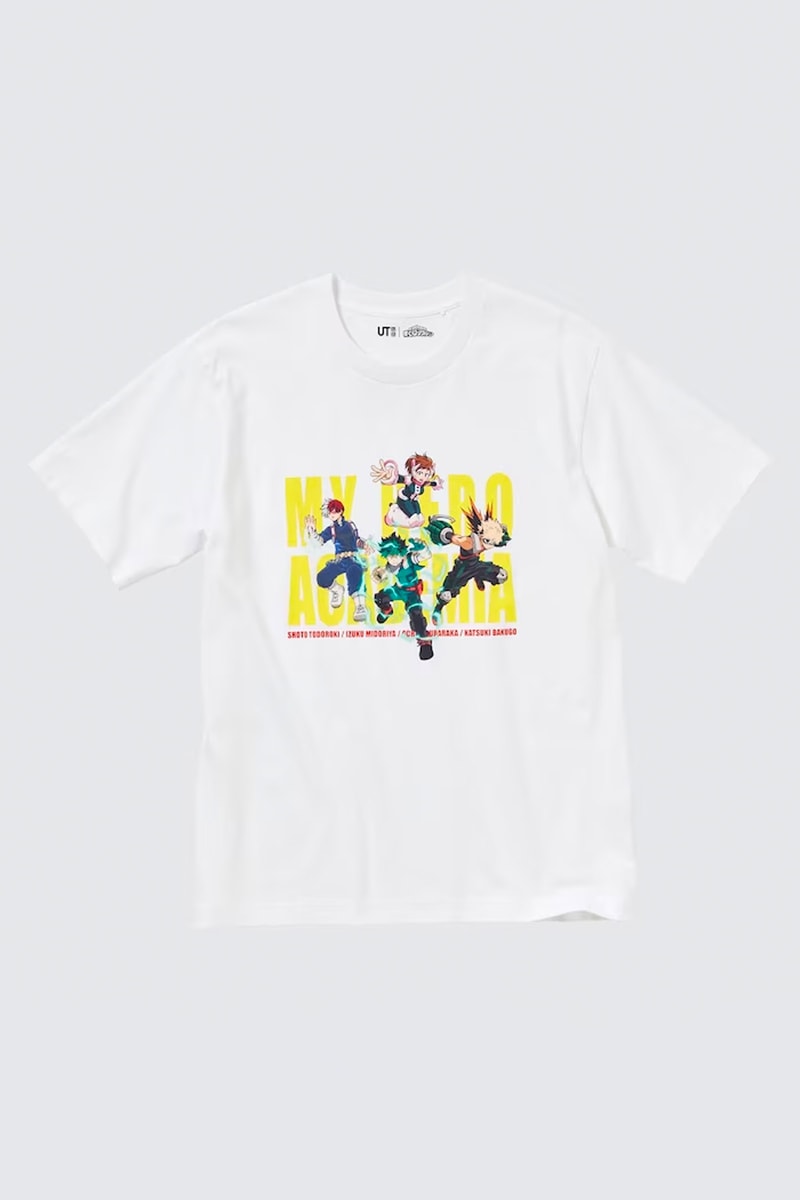 《我的英雄學院》x UNIQLO UT 全新聯名系列發佈