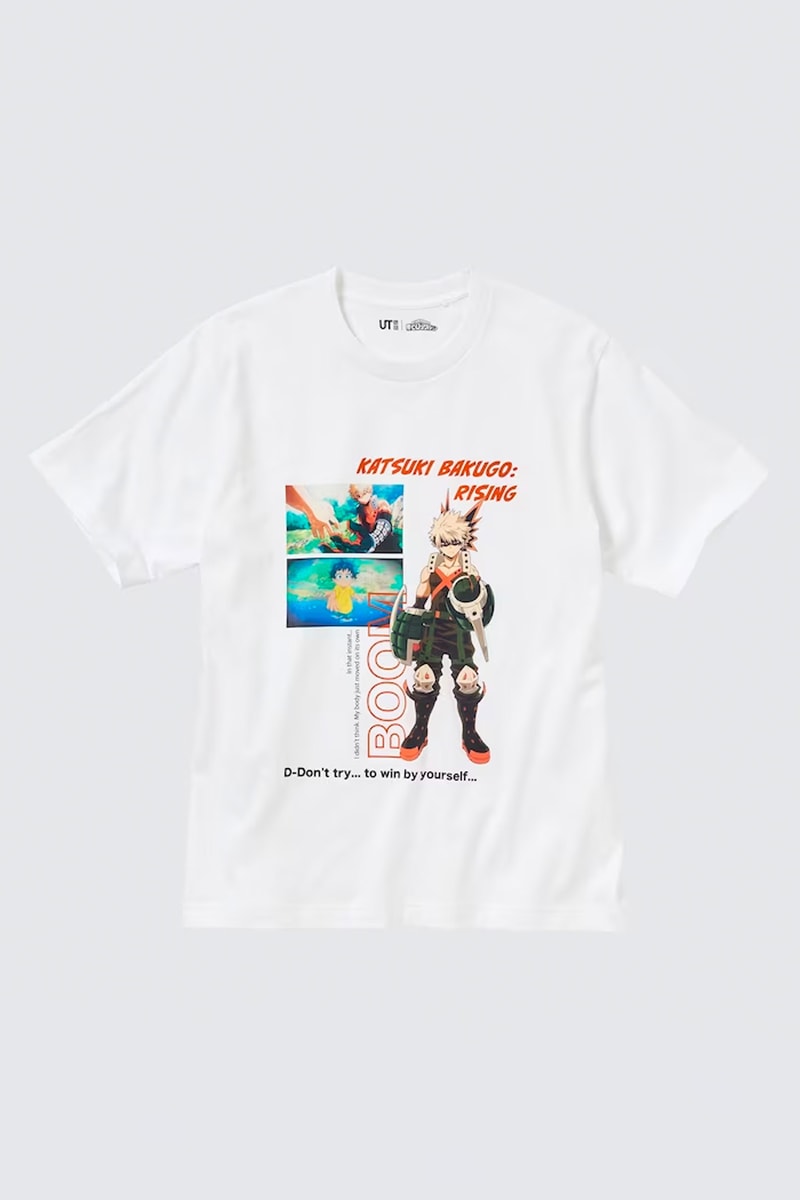 《我的英雄學院》x UNIQLO UT 全新聯名系列發佈