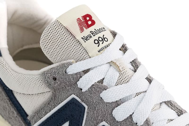 New Balance 996 MADE In USA 推出全新配色「Grey/Navy」