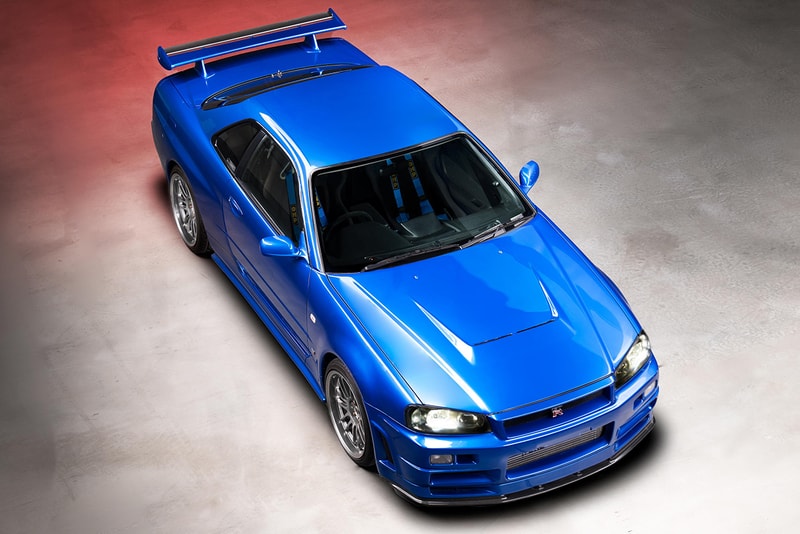 Paul Walker 駕駛經典車款 Nissan Skyline GT-R R34 即將展開拍賣
