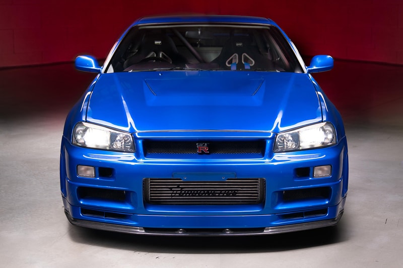 Paul Walker 駕駛經典車款 Nissan Skyline GT-R R34 即將展開拍賣