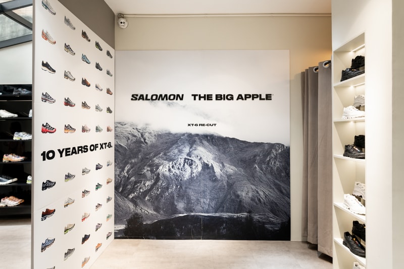 率先走進 SALOMON  聯手買手店 THE BIG APPLE 開設「XT-6 10Y」10 週年特展