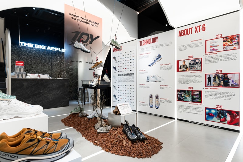 率先走進 SALOMON  聯手買手店 THE BIG APPLE 開設「XT-6 10Y」10 週年特展