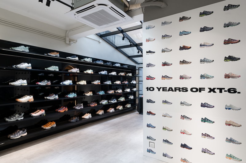 率先走進 SALOMON 聯手買手店 THE BIG APPLE 開設「XT-6 10Y」10 週年特展