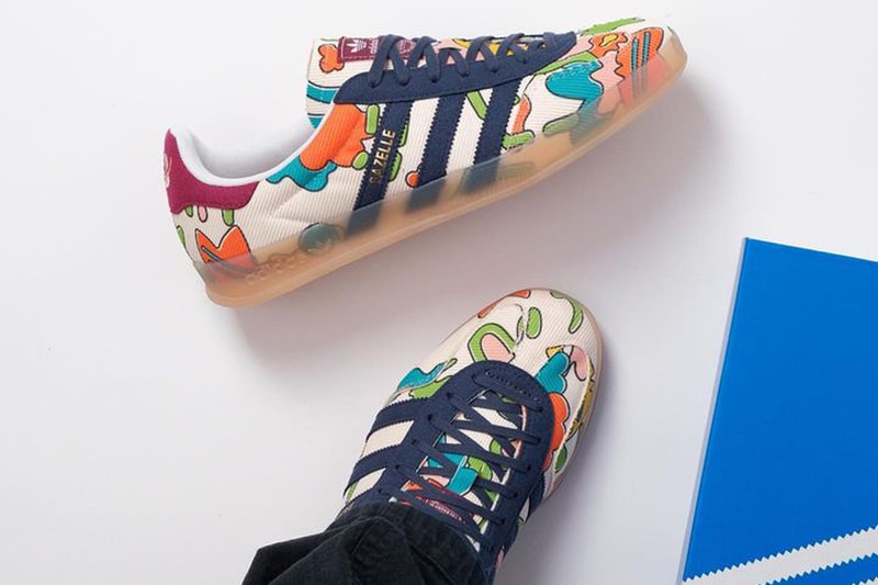 率先近賞 Sean Wotherspoon x adidas Gazelle Indoor 最新聯名配色「Corduroy」