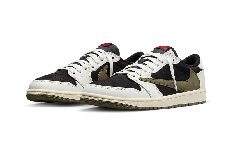 Travis Scott x Air Jordan 1 Low OG WMNS 最新配色「Olive」線上發售情報公開