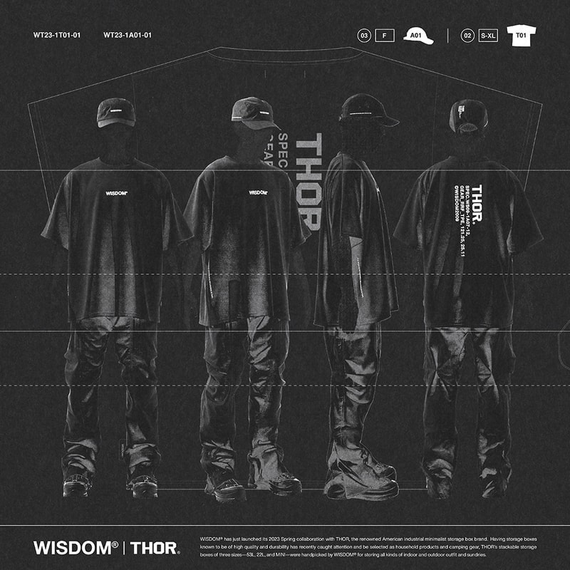 WISDOM® x THOR 2023 最新春季聯名系列正式登場