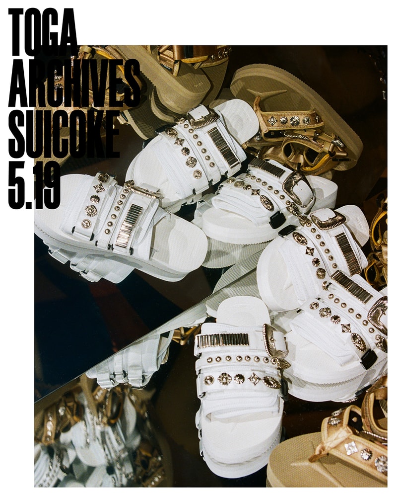 TOGA x SUICOKE 最新聯名涼鞋系列正式登場