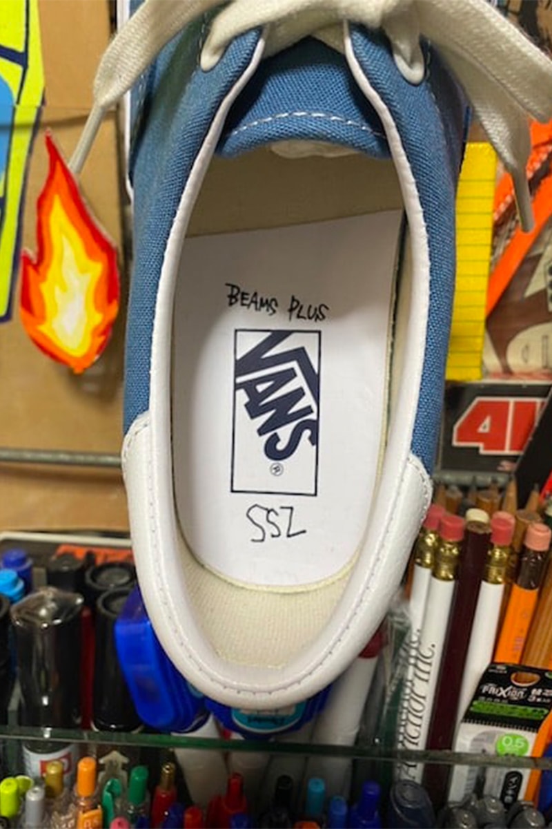 BEAMS PLUS x SSZ x Vans 三方聯名系列鞋款正式發佈