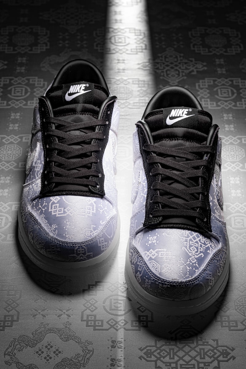 CLOT x fragment design x Nike Dunk Low 三方聯名鞋款發售日期正式公開