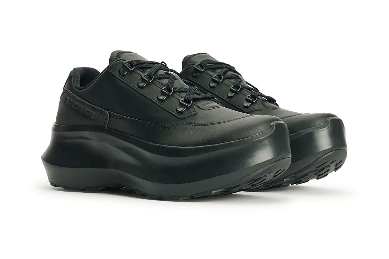 COMME des GARÇONS x Salomon SR811 最新聯名鞋款正式推出黑白配色
