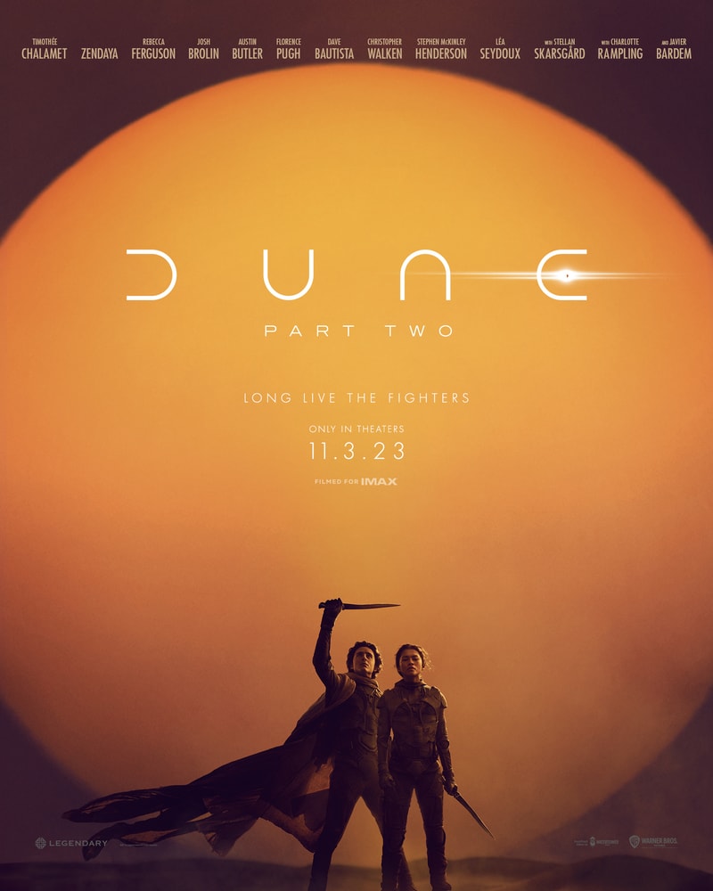 首張海報釋出！科幻續集大片《DUNE 沙丘 2》首支預告即將來襲