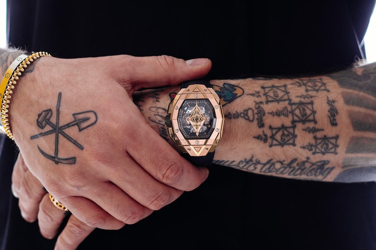 刺青藝術移植,Hublot 正式發表全球限量 500 枚 Sang Bleu 聯名錶款