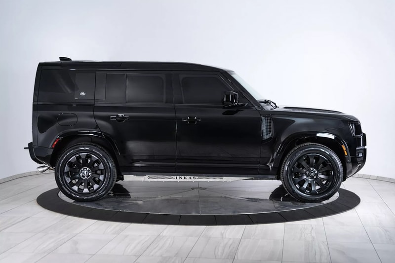 INKAS 打造 Land Rover Defender 防彈裝甲改裝車型