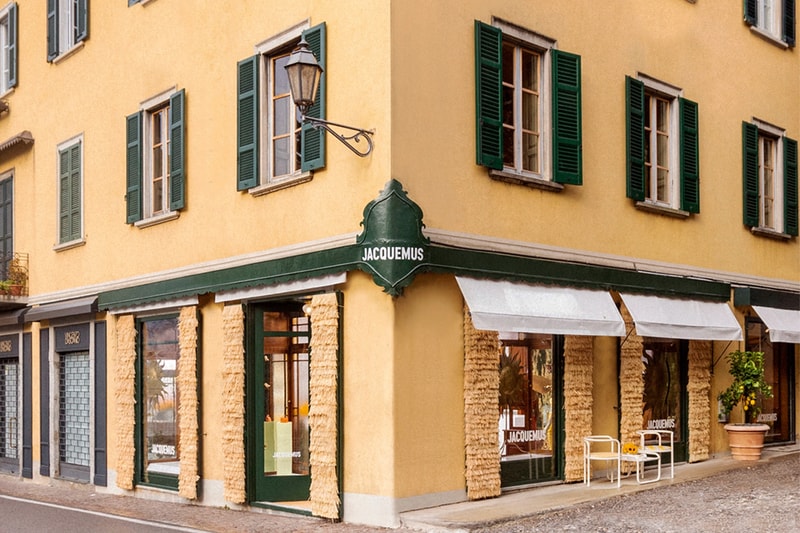 Jacquemus 登陸義大利科莫湖畔開設限定快閃店
