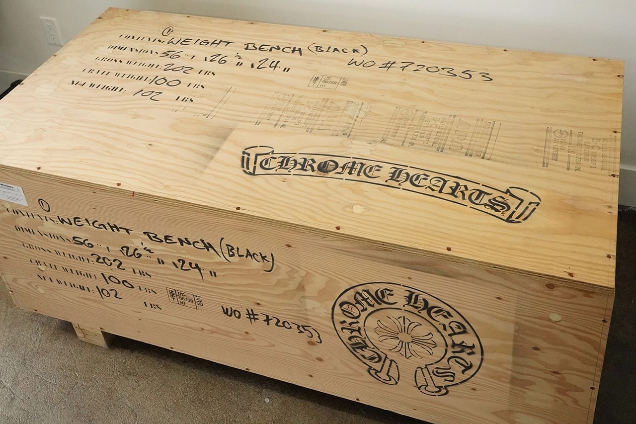 Chrome Hearts 運輸用木箱正在以 $15,000 美元價格出售