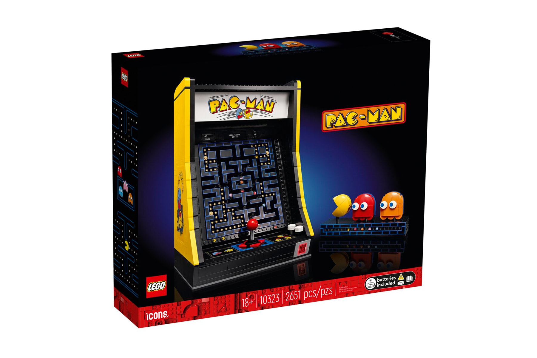 LEGO 推出經典街機遊戲《Pac-Man》主題積木套裝