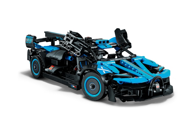 LEGO Technic 推出 Bugatti Bolide 積木模型全新配色「Agile Blue」