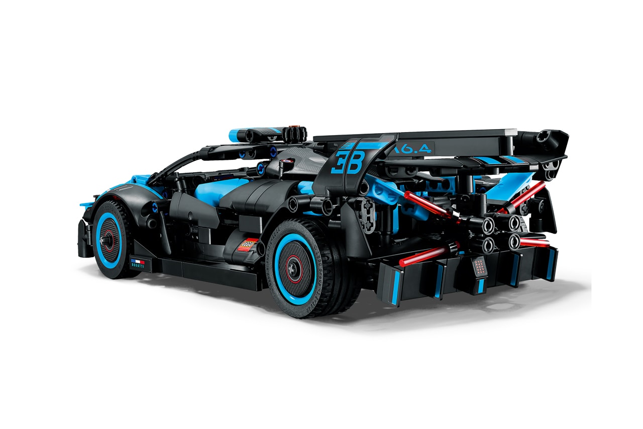 LEGO Technic 推出 Bugatti Bolide 積木模型全新配色「Agile Blue」