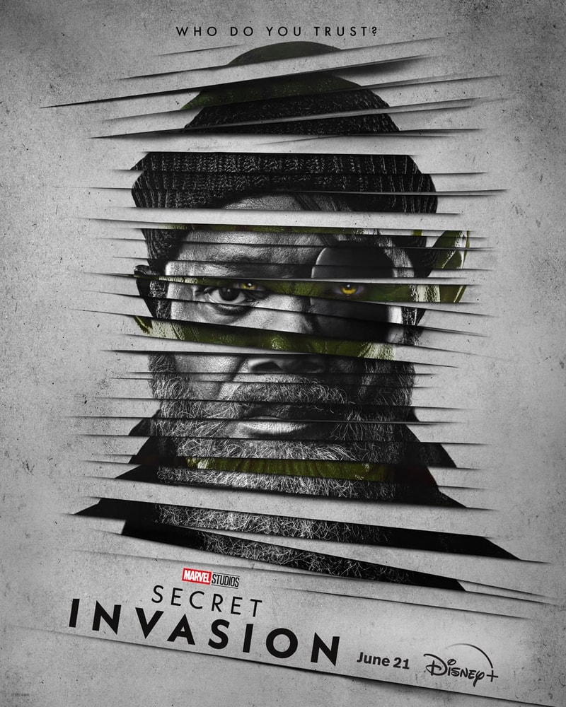 Marvel MCU 影集大作《秘密入侵 Secret Invasion》公開角色海報