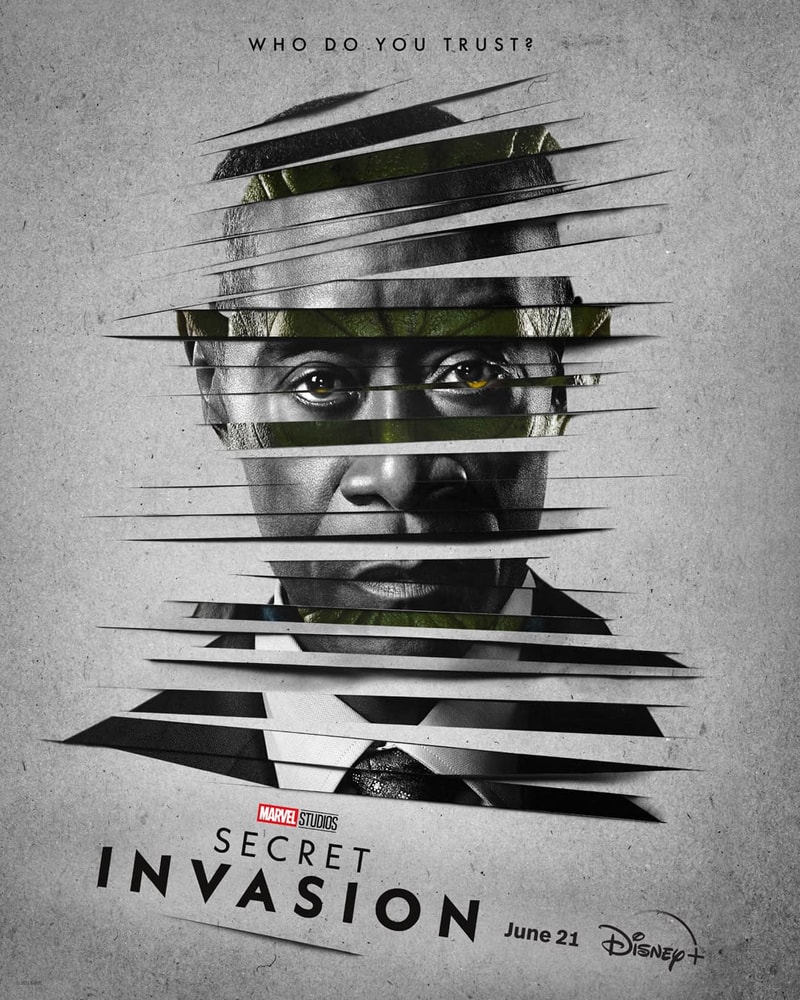 Marvel MCU 影集大作《秘密入侵 Secret Invasion》公開角色海報