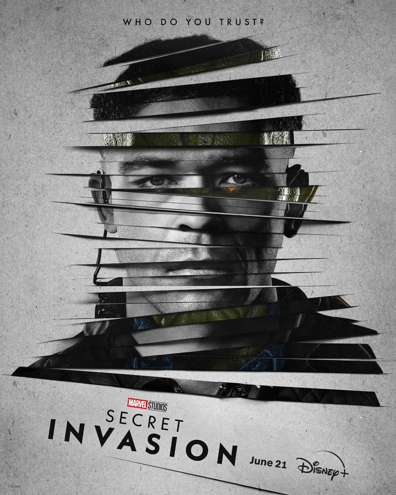Marvel MCU 影集大作《秘密入侵 Secret Invasion》公開角色海報