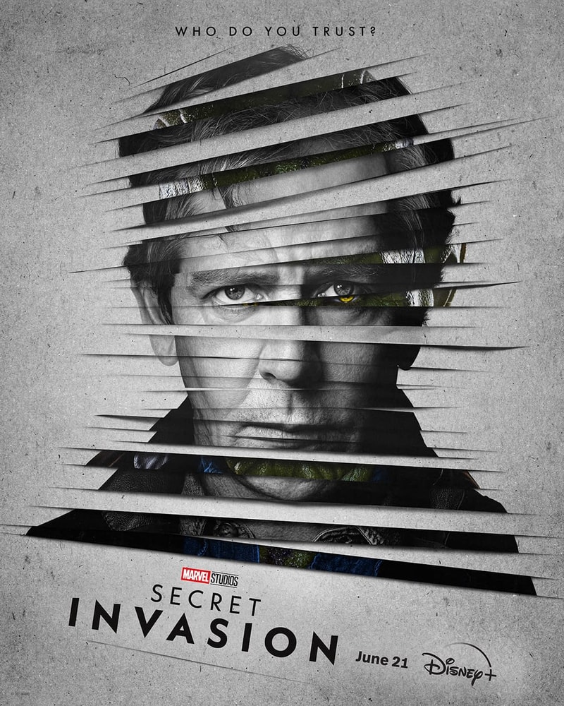 Marvel MCU 影集大作《秘密入侵 Secret Invasion》公開角色海報