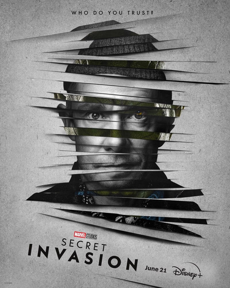 Marvel MCU 影集大作《秘密入侵 Secret Invasion》公開角色海報