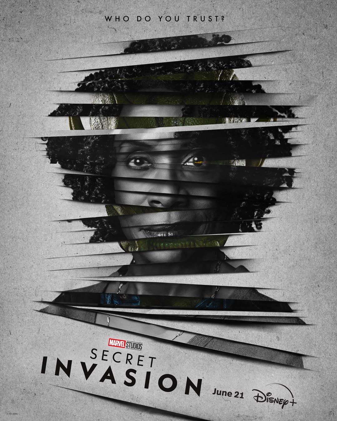 Marvel MCU 影集大作《秘密入侵 Secret Invasion》公開角色海報