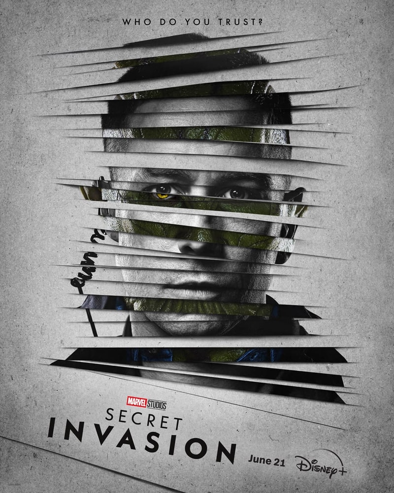 Marvel MCU 影集大作《秘密入侵 Secret Invasion》公開角色海報