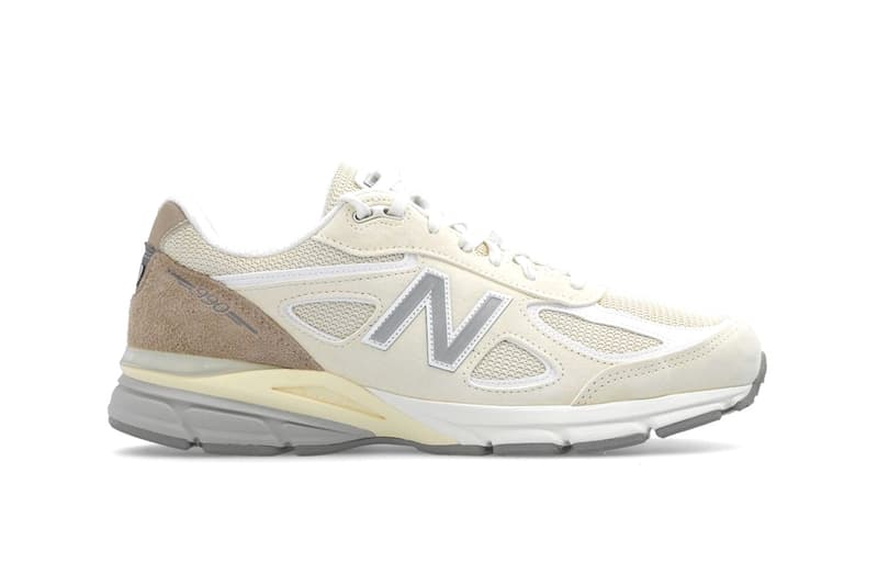 率先近賞 New Balance 990v4 最新奶油白配色「Cream」