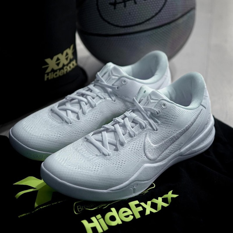近賞 Nike Kobe 8 Protro 最新配色「Triple White」