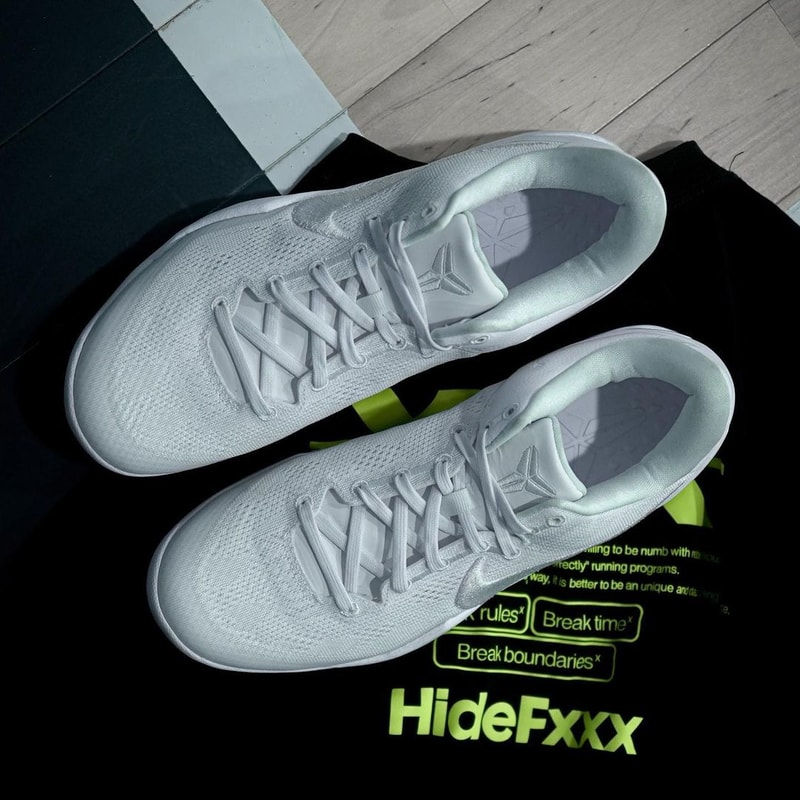 近賞 Nike Kobe 8 Protro 最新配色「Triple White」