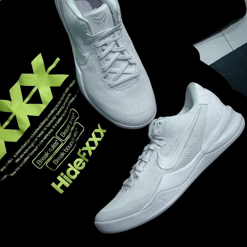 近賞 Nike Kobe 8 Protro 最新配色「Triple White」