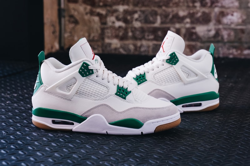 人氣鞋聯名鞋款 Nike SB x Air Jordan 4「Pine Green」有望於近期補貨回歸