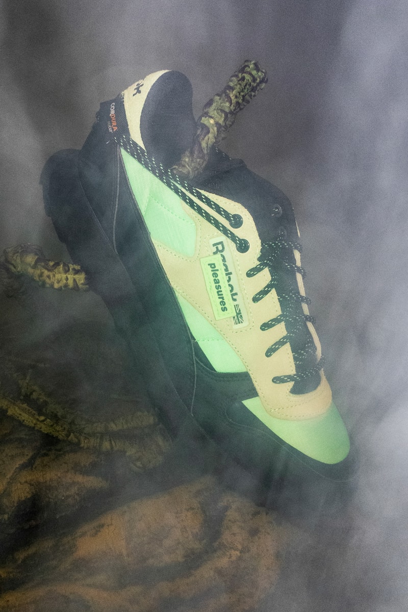 率先近賞 PLEASURES x Reebok Classic Leather Trail 最新聯乘鞋款