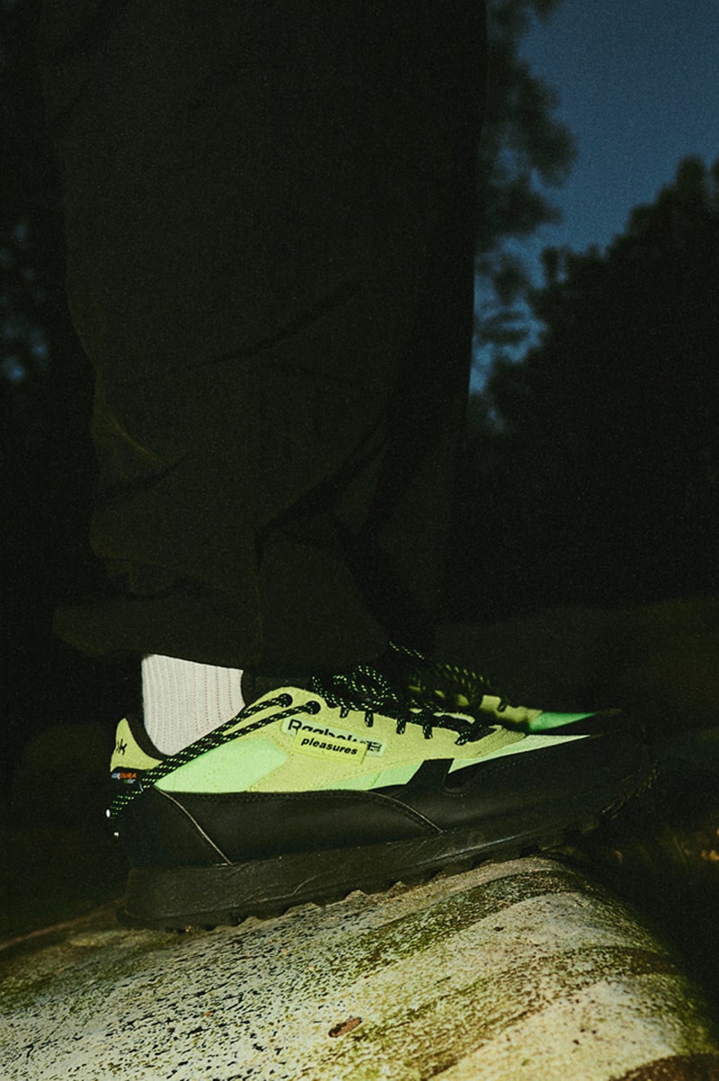 率先近賞 PLEASURES x Reebok Classic Leather Trail 最新聯乘鞋款