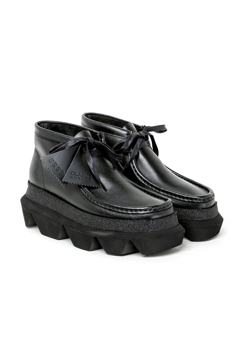 sacai x Clarks Originals Wallabee 最新聯乘鞋款正式登場