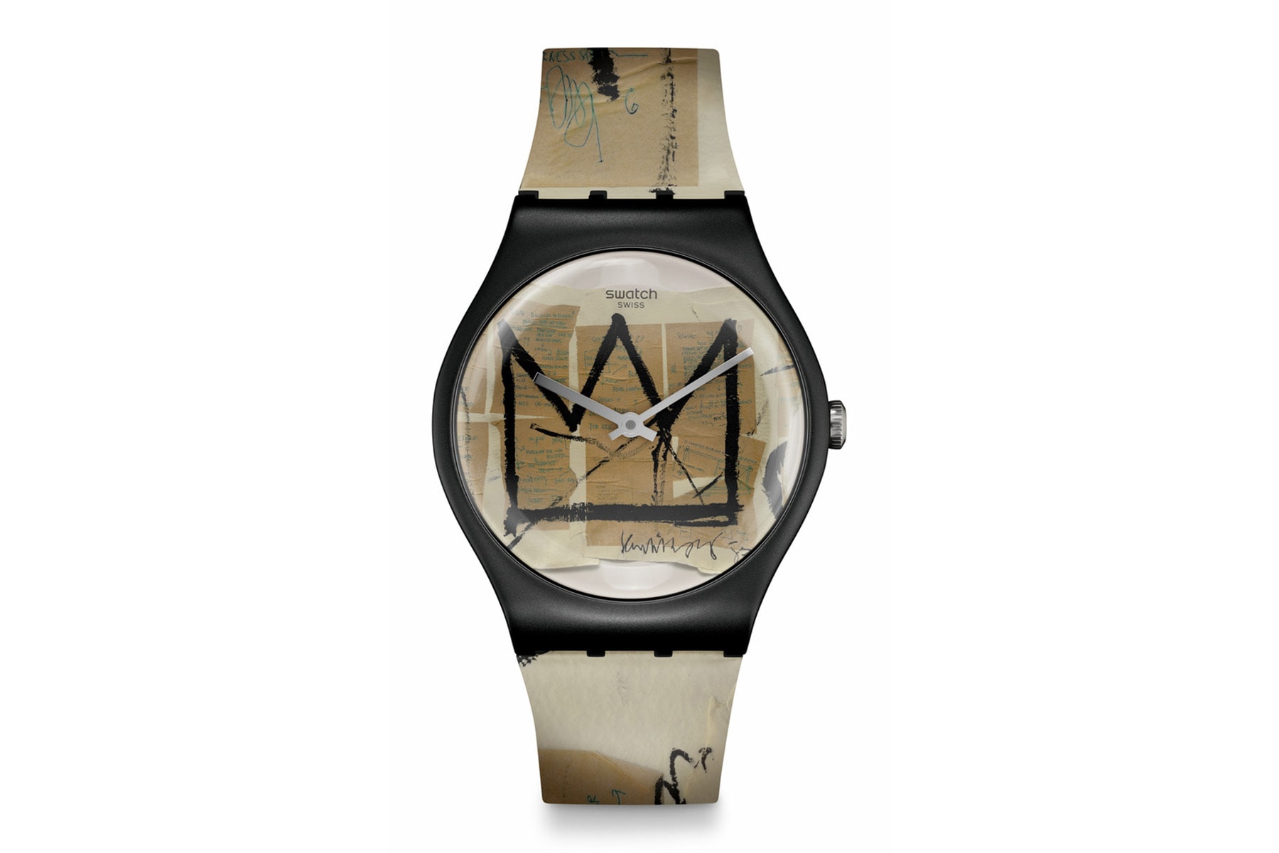 Swatch x Jean-Michel Basquiat 聯名系列錶款發佈