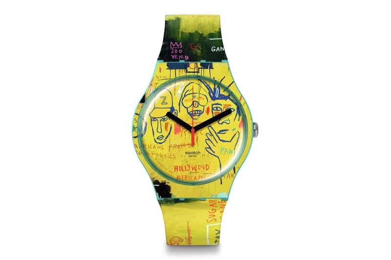 Swatch x Jean-Michel Basquiat 聯名系列錶款發佈